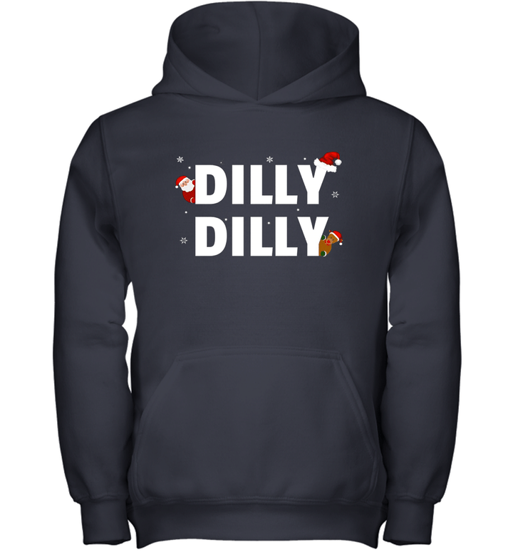Christmas Dilly Dilly Youth Hoodie