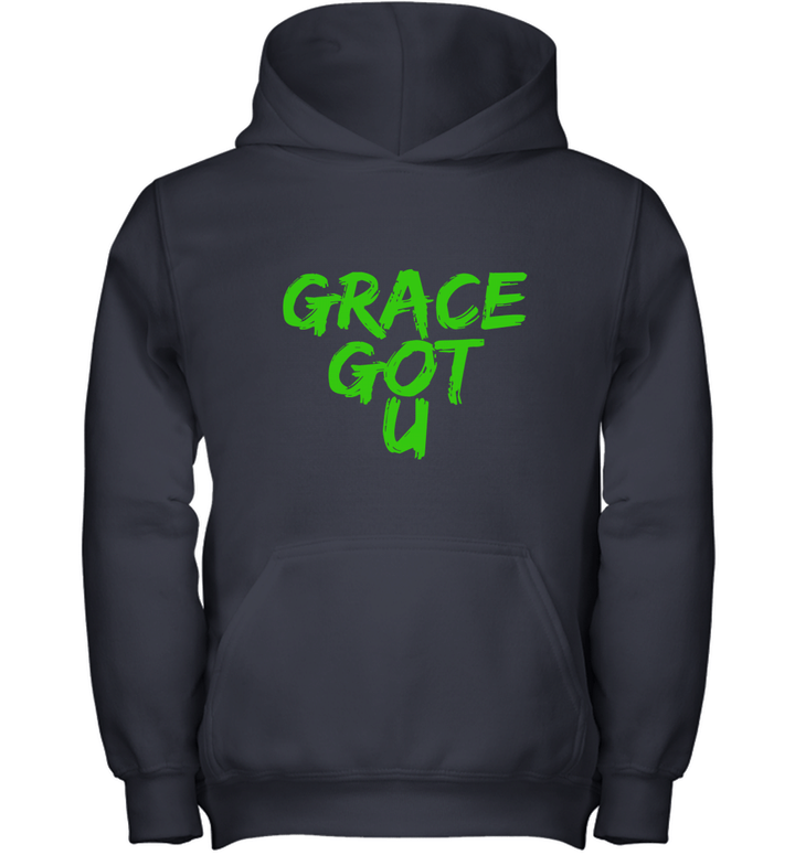 Christian Bible Scripture God's Grace Got You Youth Hoodie