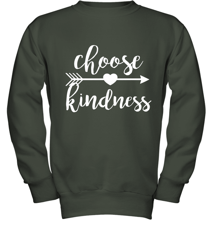Choose Kindness Youth Crewneck Sweatshirt
