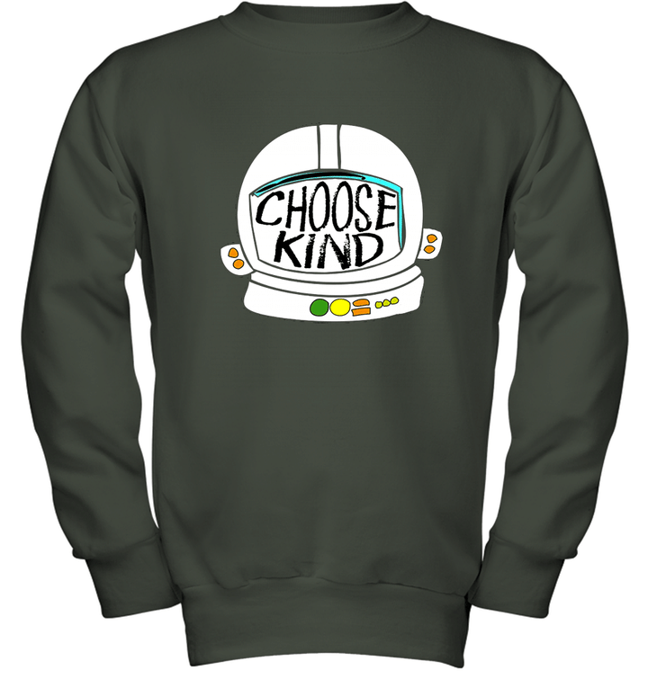 Choose Kind Choose Kindness Shirt Anti Bullying Youth Crewneck Sweatshirt