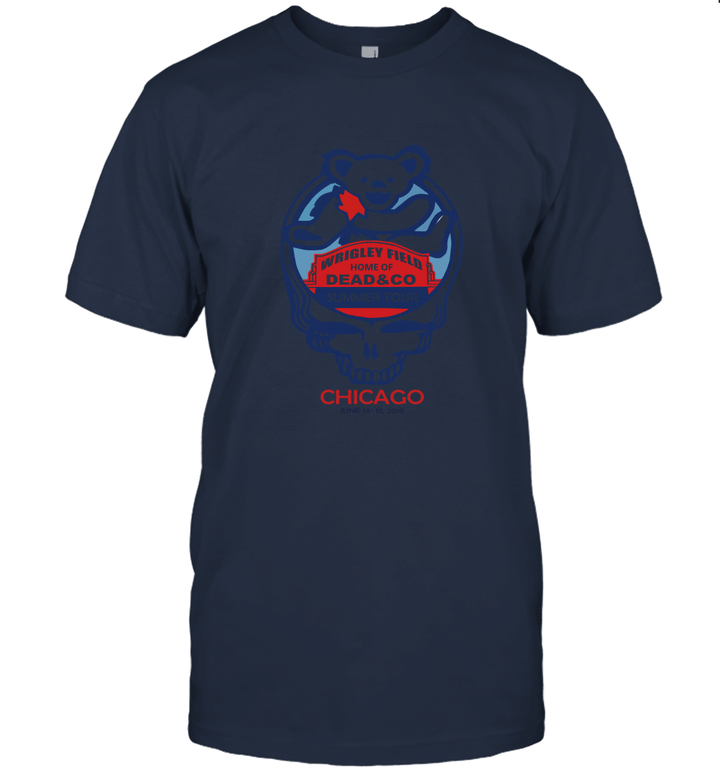 CHICAGO WRIGLEY mặt sau Unisex T-Shirt