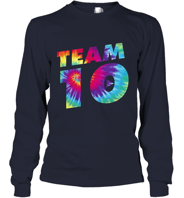 Colorful Team 10 Youth Long Sleeve