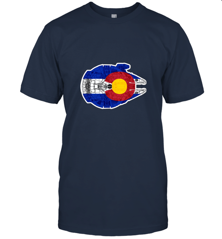Colorado Flag and The Millennium Unisex T-Shirt