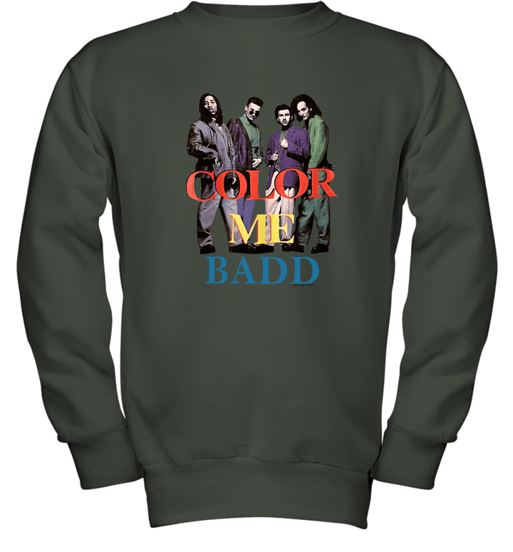 Color Me Badd Youth Crewneck Sweatshirt