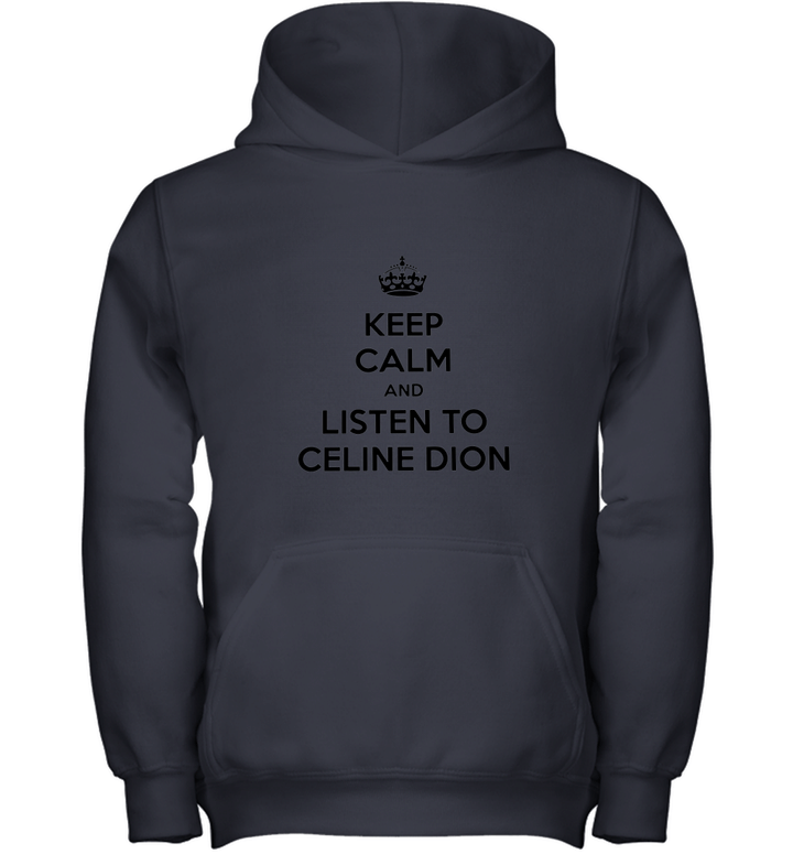 Comfort with Celine Dion Design Shirt Youth Hoodie