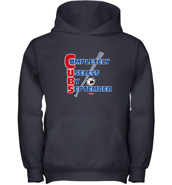 Completely Useless by September Cubs Youth Hoodie