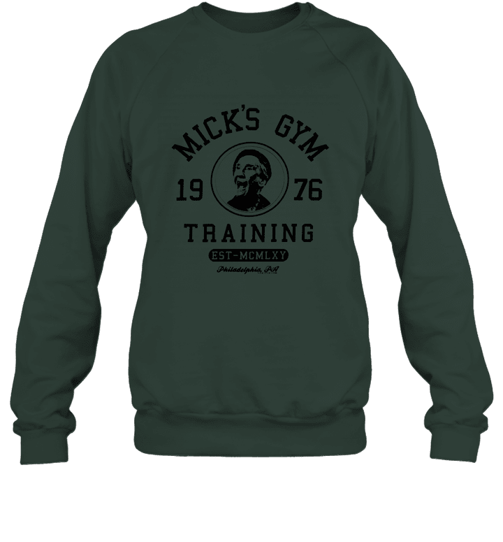 Rocky MGM Movie Training Mick's Gym Adult T Shirt Tee Unisex Crewneck Sweatshirt