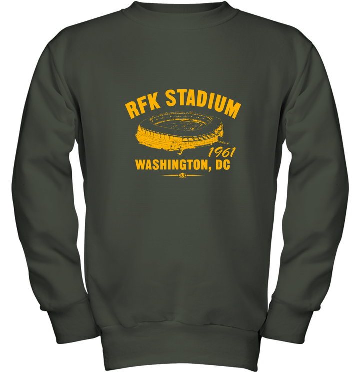 Washington's RFK Stadium Youth Crewneck Sweatshirt