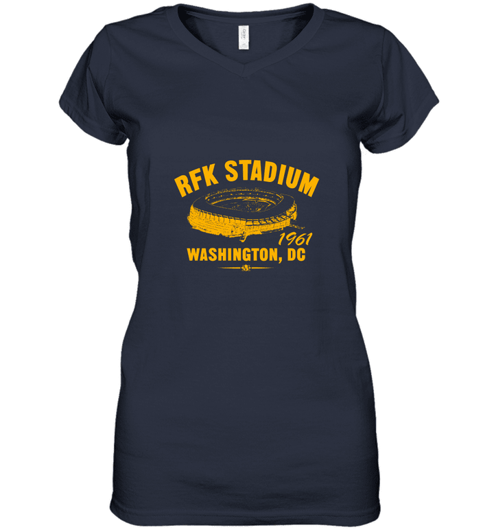 Washington's RFK Stadium Women V-Neck