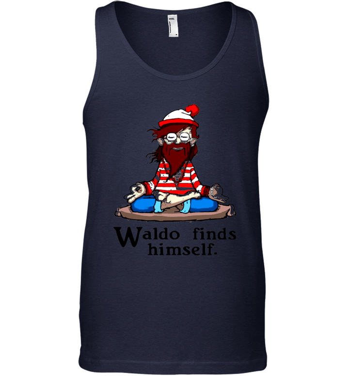 Waldo Finds Himself Funny Generic Tank Top