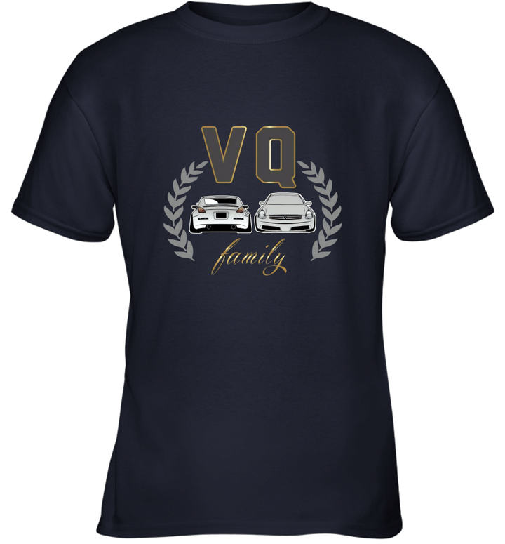 VQ Family Nissan 350Z Infiniti G35 JDM V6 Youth T-Shirt