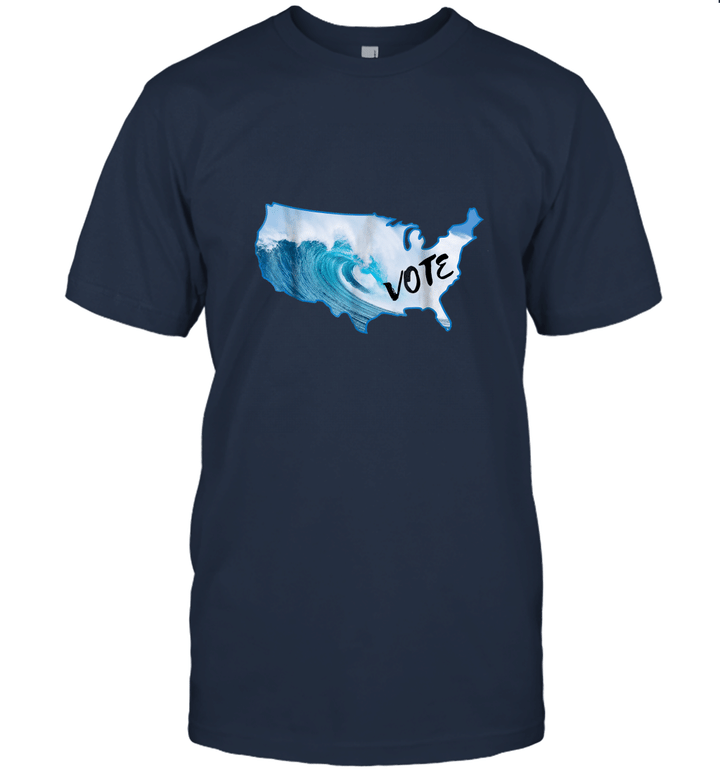 Vote Wave 2018 T shirt Unisex T-Shirt