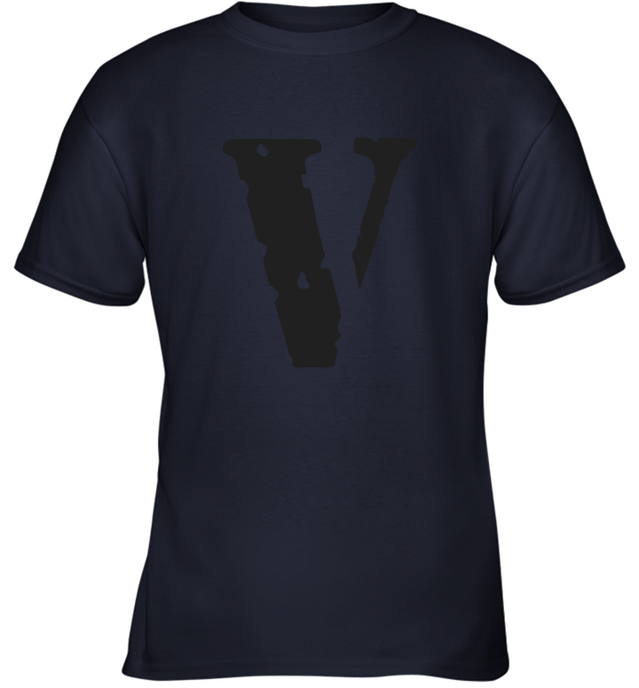 VLONE màu đen Youth T-Shirt