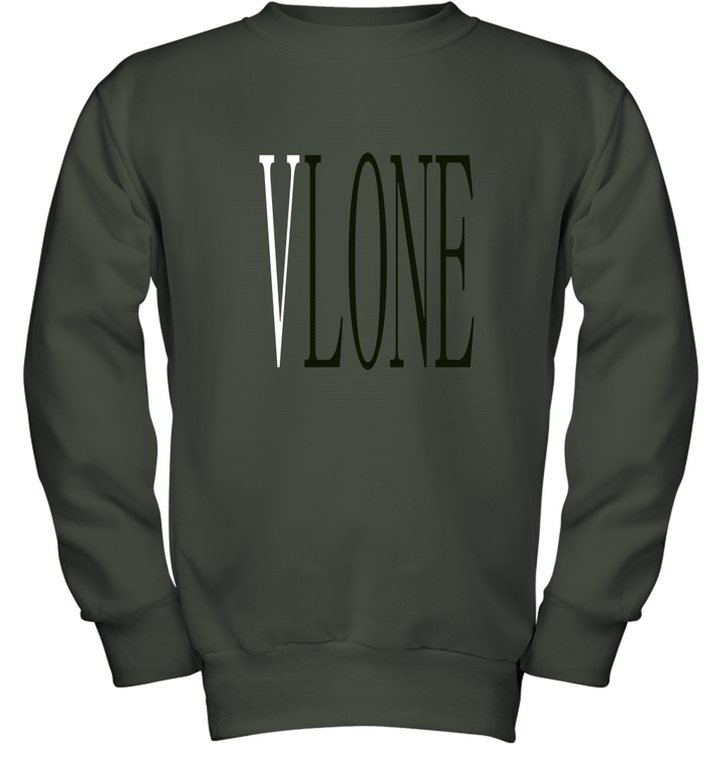 VLONE MẶT TRƯỚC Youth Crewneck Sweatshirt