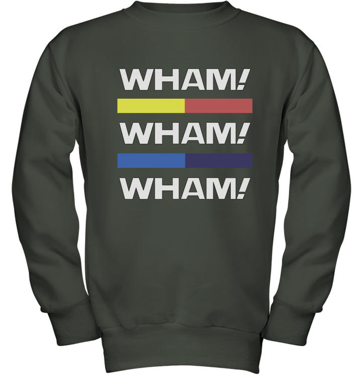 Vintage Wham Final Show George Michael Youth Crewneck Sweatshirt