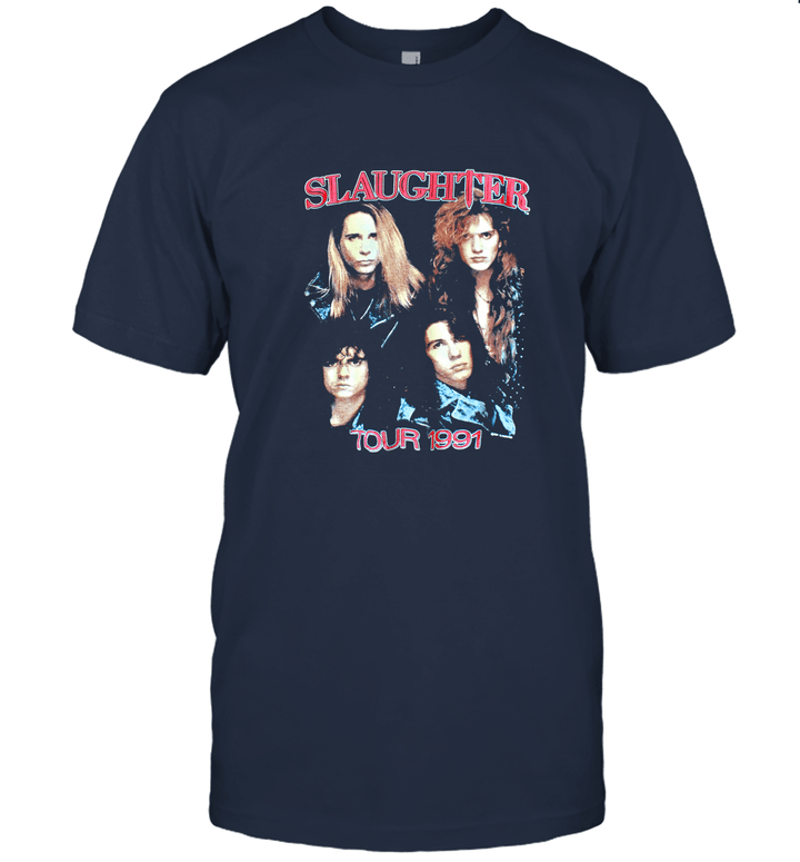 Vintage Slaughter Concert 1991 Tour Unisex T-Shirt