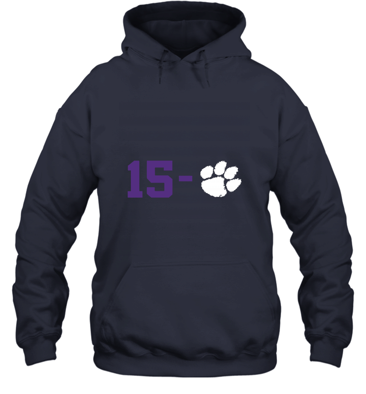 Clemson 15 0 2018 2019 National Champs Unisex Hoodie