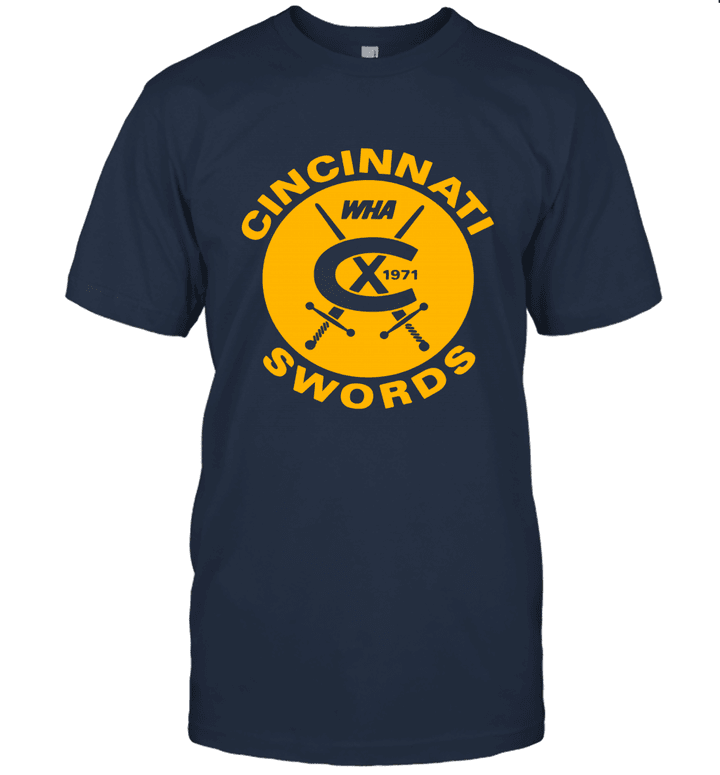 Cincinnati Swords 1971 WHA Unisex T-Shirt