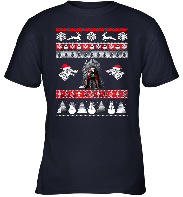 Chritmas Is Coming Ugly Version Parody Youth T-Shirt
