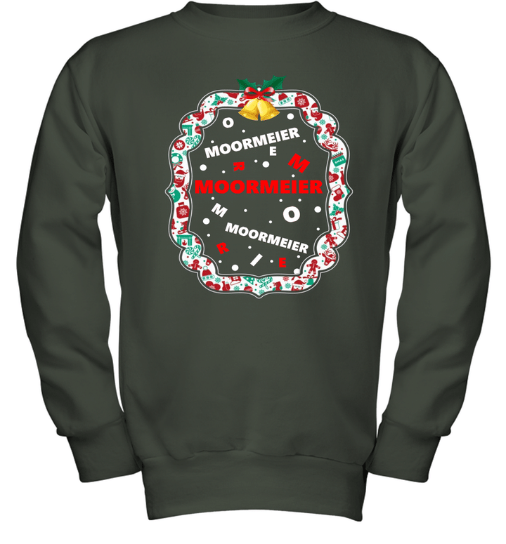 Christmas Shirt Moormeier Teen Idol  Best Gift Idea Christmas Youth Crewneck Sweatshirt