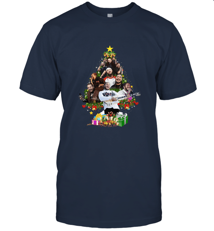 Christmas Post Malone Tree T shirt Gift For Christmas Unisex T-Shirt