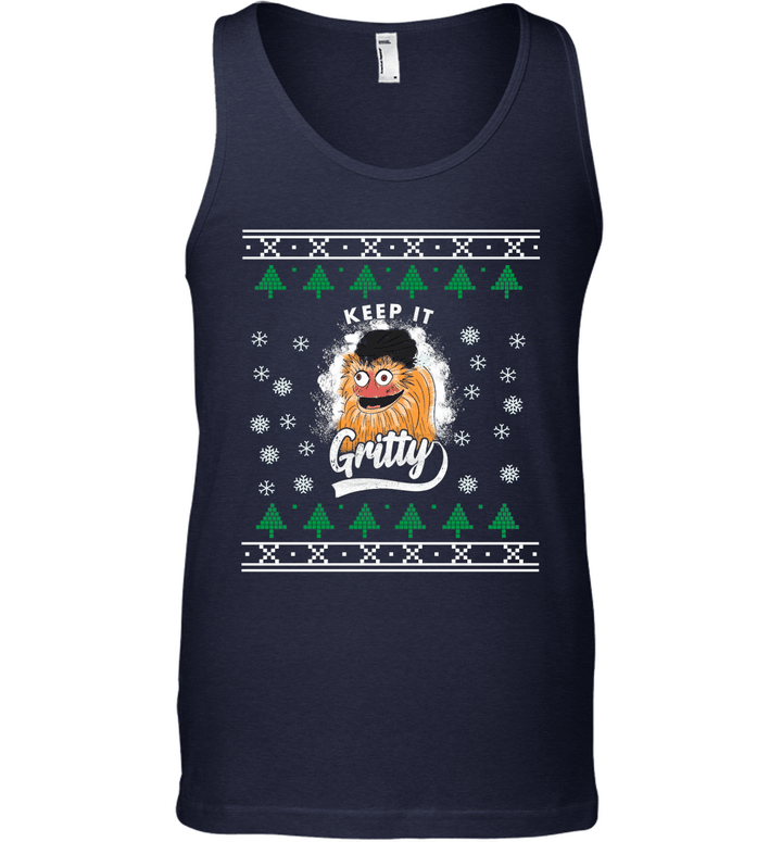 Christmas gift  Keep It Gritty Philly Hockey T Shirt Tank Top
