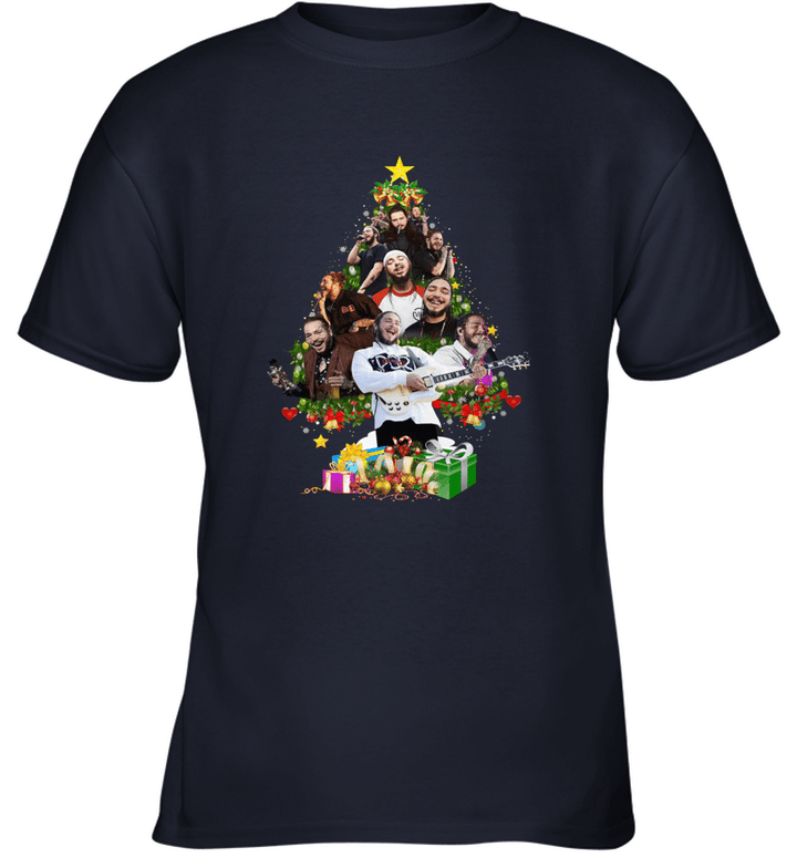 Christmas Home Malone Tree Gift For Christmas Youth T-Shirt