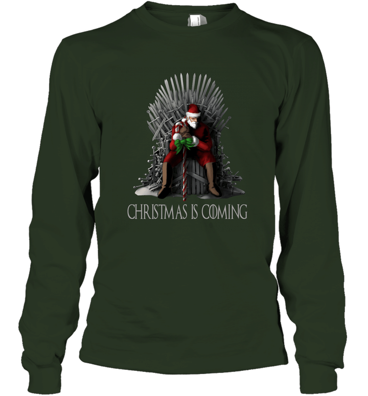 Christmas Is Coming Funny Parody Unisex Long Sleeve
