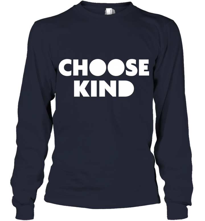 Choose Kind Funny Youth Long Sleeve