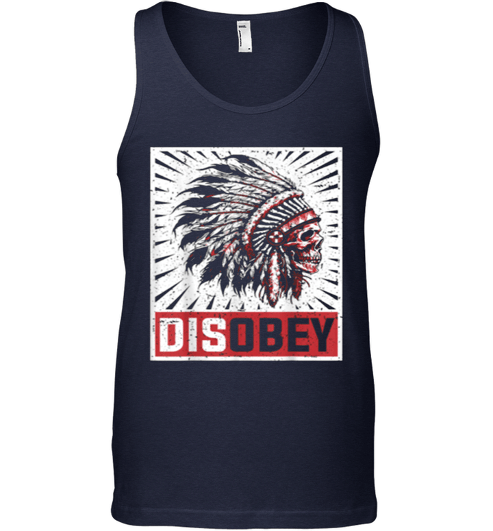 Chiefin's solemn skullcap disobey Native Tank Top