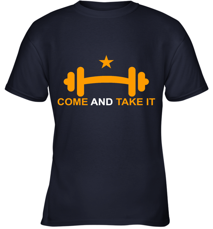Come And Take It Squat Youth T-Shirt