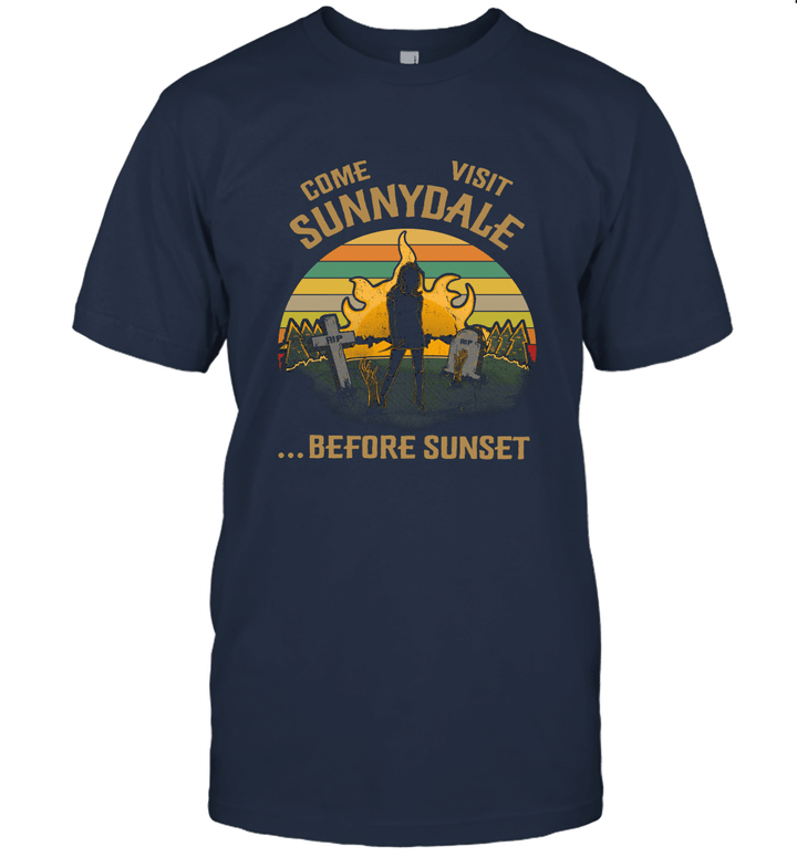 Come Visit Sunnydale Before Sunset Vintage Unisex T-Shirt