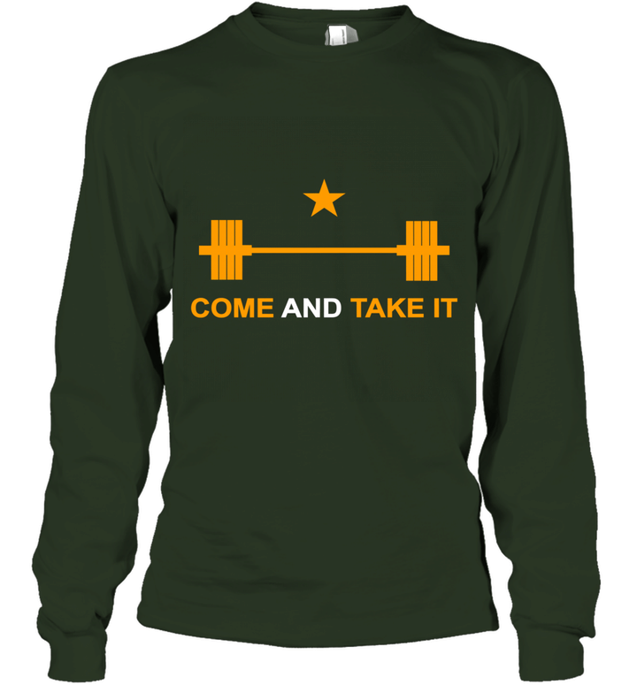 Come And Take It Press Unisex Long Sleeve