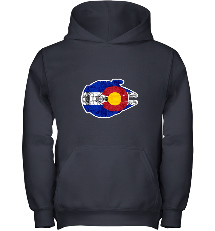 Colorado Flag and The Millennium Youth Hoodie