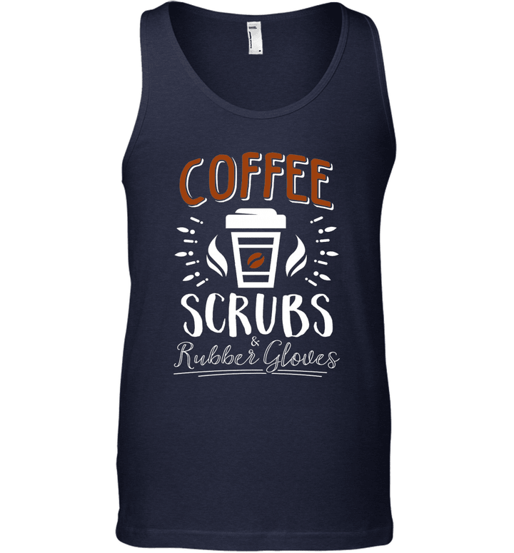 Coffee Scrubs and Rubber Gloves Tank Top