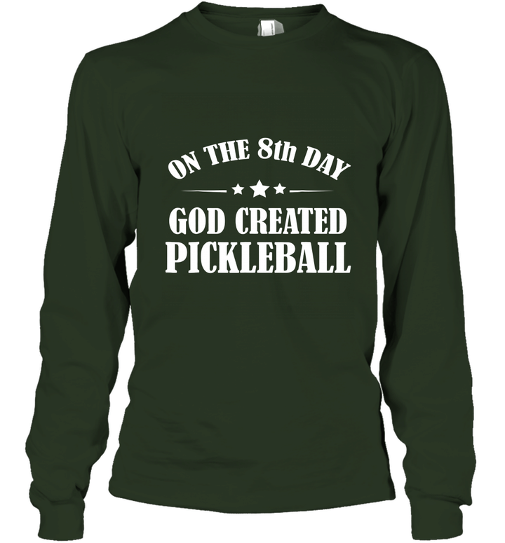 Clothing Pickleball Lover Funny Christian T Shirt Unisex Long Sleeve