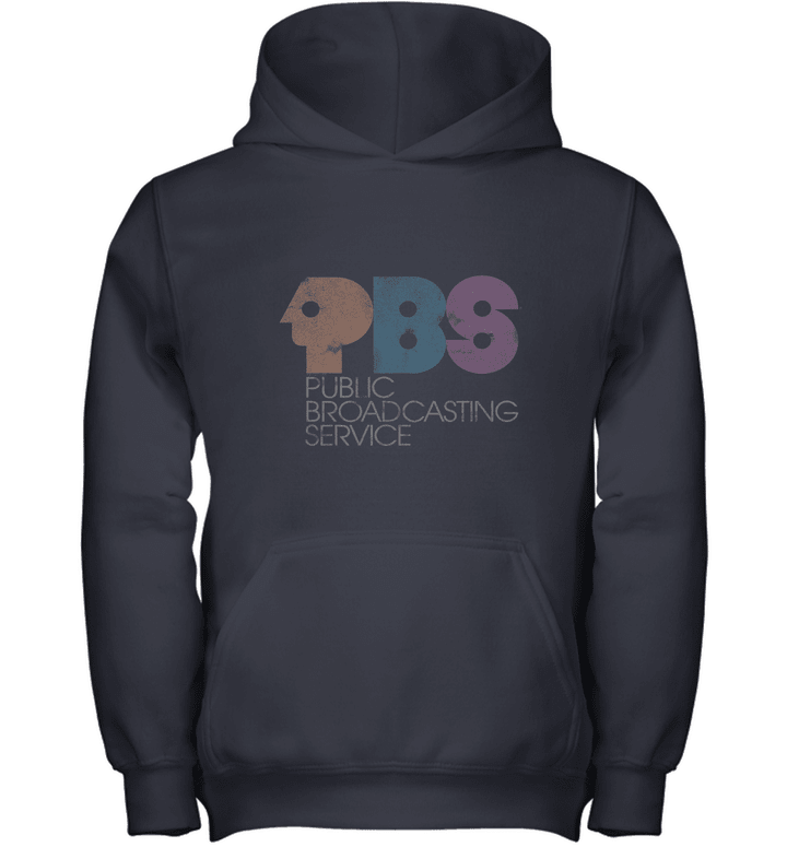 Clothing PBS Vintage Logo Faded T shirt Youth Hoodie