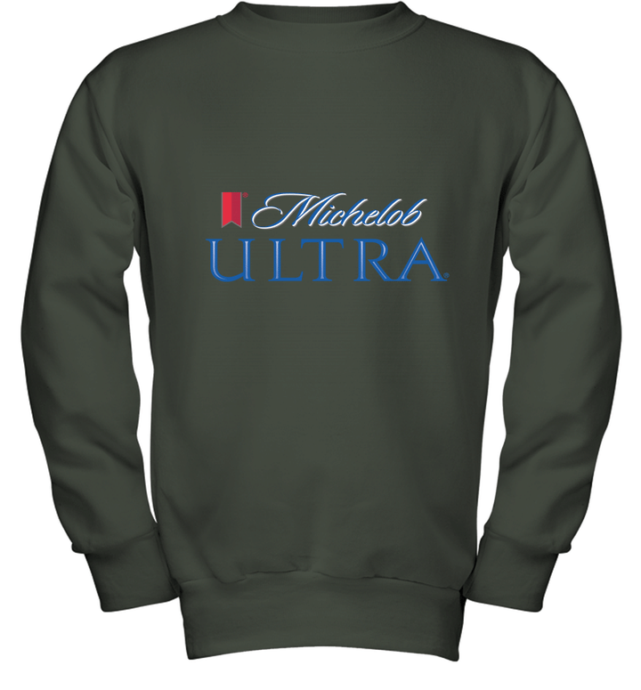 Clothing Michelob Ultra Logo Youth Crewneck Sweatshirt