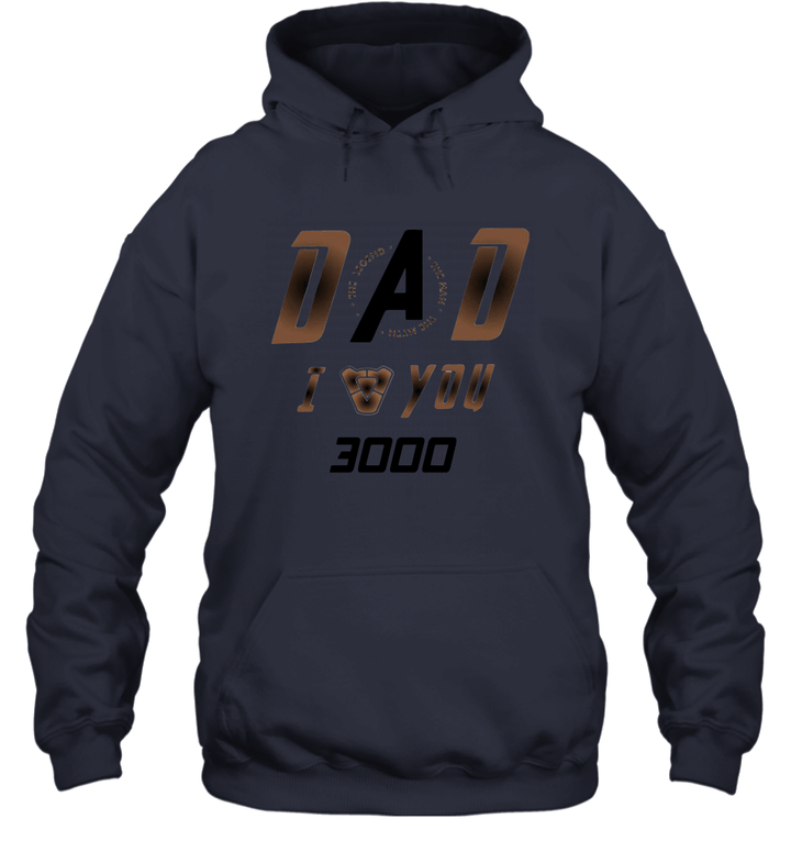Dad the legend the mn the myth i love you 3000 shirt Unisex Hoodie