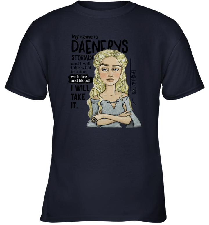 Daenerys Stormbo  GOT Youth T-Shirt