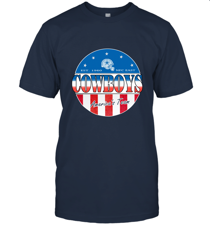 Dallas Cowboys Men's American Sign America's Team T Shirt Unisex T-Shirt