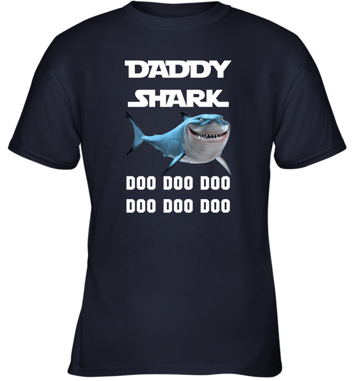 Daddy Shark Doo Doo Doo Youth T-Shirt