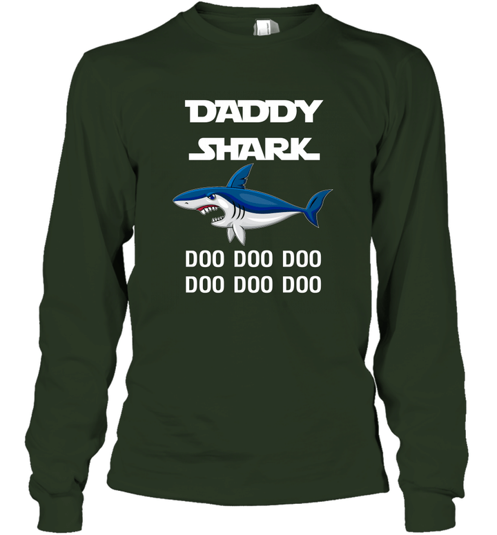 Daddy Shark Funny Unisex Long Sleeve