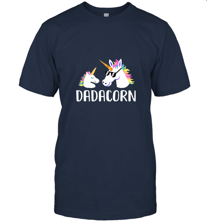 Dadacorn Unicorn Dad And Baby Fathers Day T Shirt Unisex T-Shirt