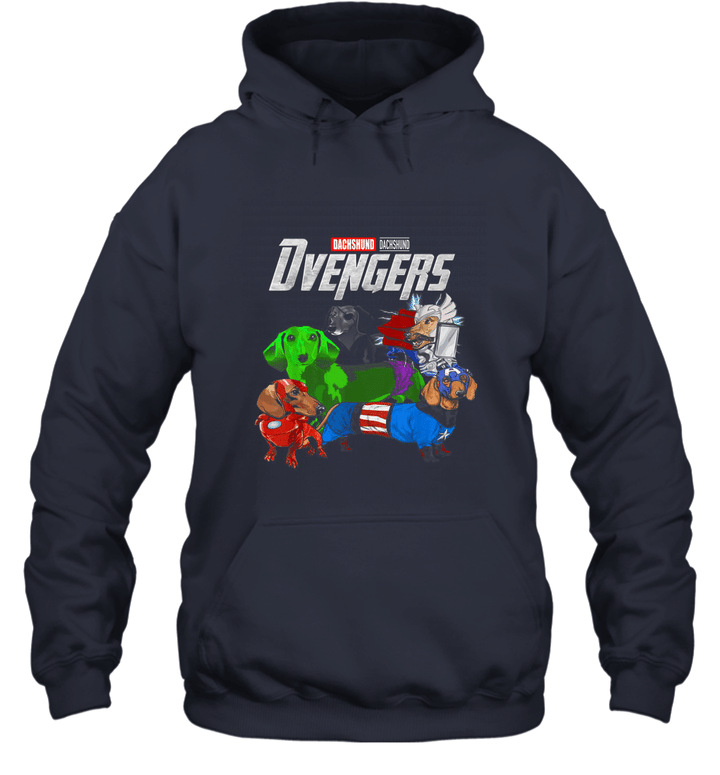 Dachshund Dvengers Avengers Endgame shirt Unisex Hoodie