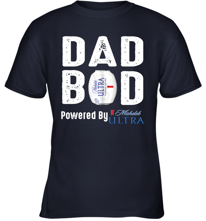 Dad BOD Powered by Michelob Ultra Youth T-Shirt
