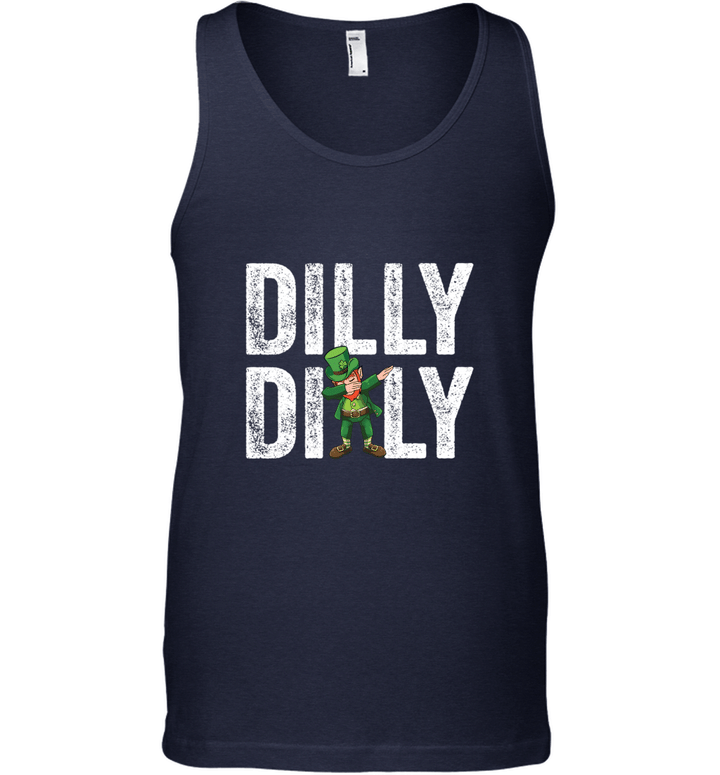Dabbing Funny St Patricks Dilly Dilly Tank Top