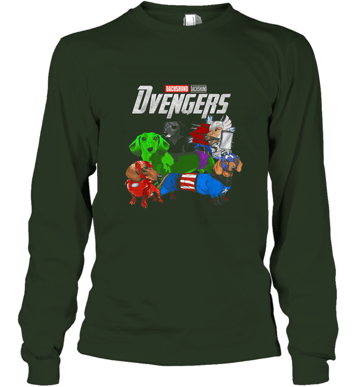 Dachshund Dvengers Avengers Endgame shirt Unisex Long Sleeve