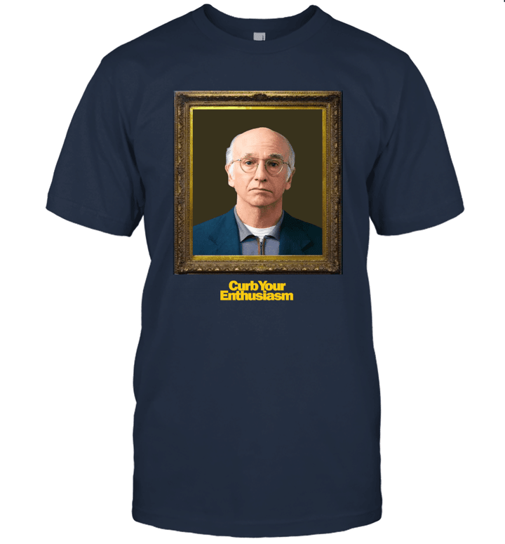 Curb Your Enthusiasm T Shirt  Larry David Portrait Unisex T-Shirt
