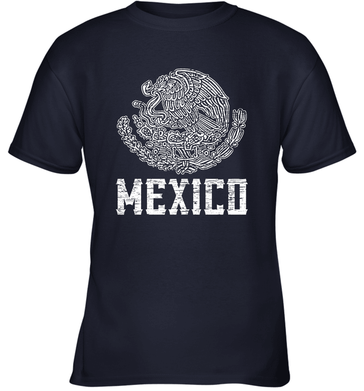 Cybertela Mexico Coat Of Arms Youth T-Shirt